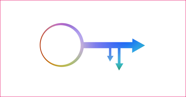 Arrow Graphic from the DT+ Key Concepts in Acting Series 