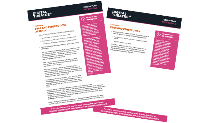 The Crucible Lesson Toolkit