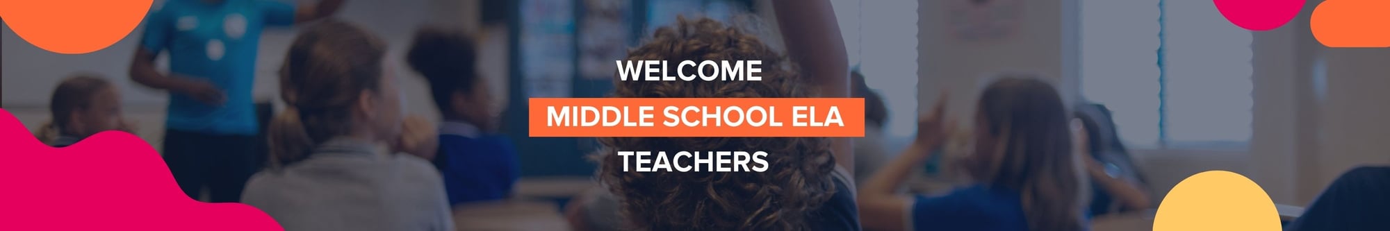 Middle School Header Banner