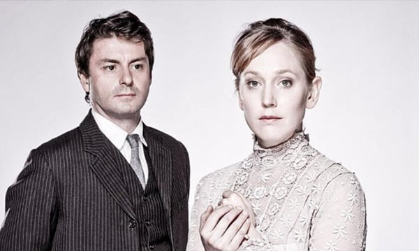 Dominic Rowan (Torvald) and Hattie Morahan (Nora) in A Doll's House | Young Vic