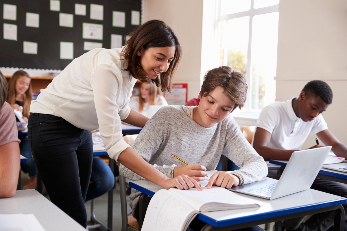 Teaching helping a student