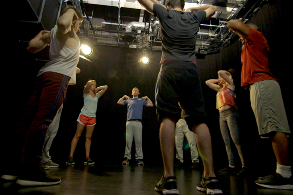 Frantic Assembly Warm Up © Digital Theatre+