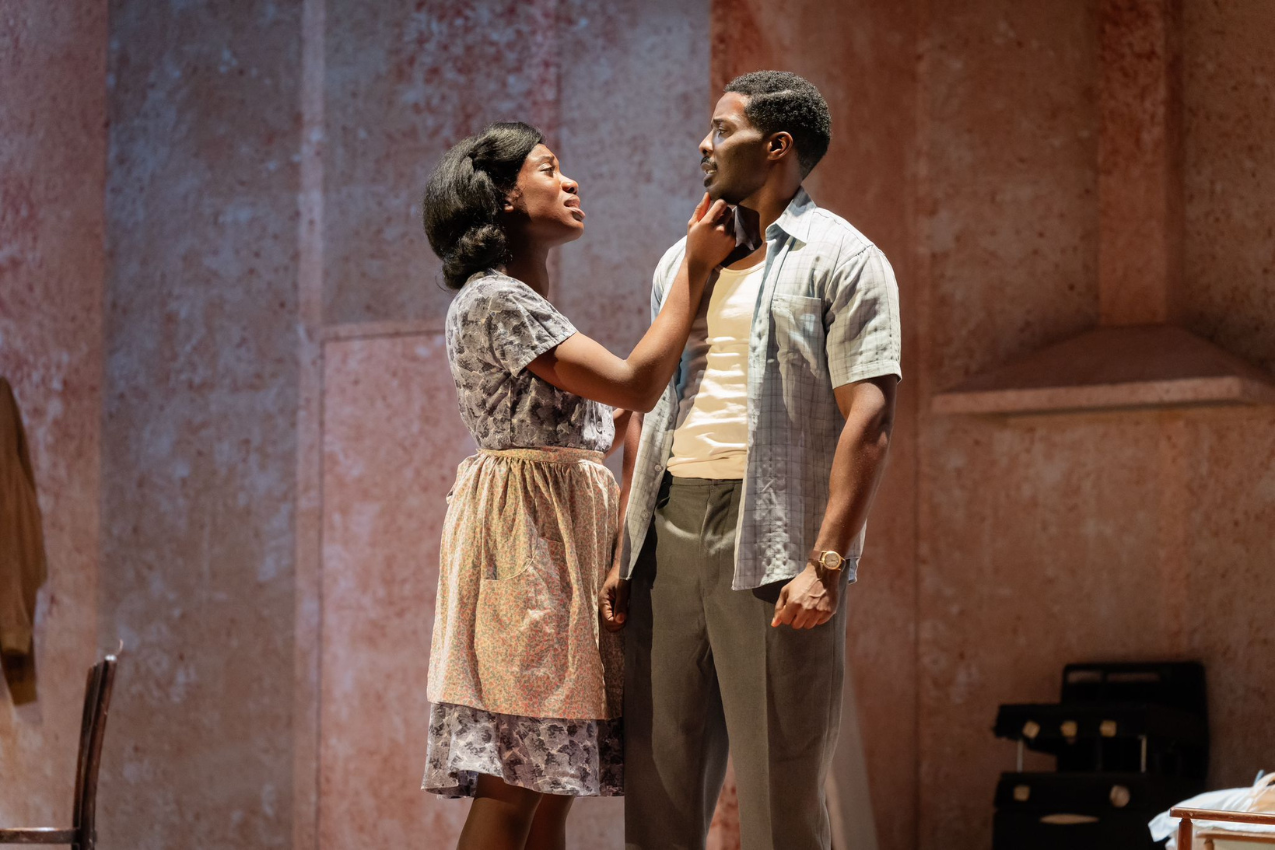 Cash Holland (Ruth) and Solomon Israel (Walter) | A Raisin in the Sun | Photo © Ikin Yum