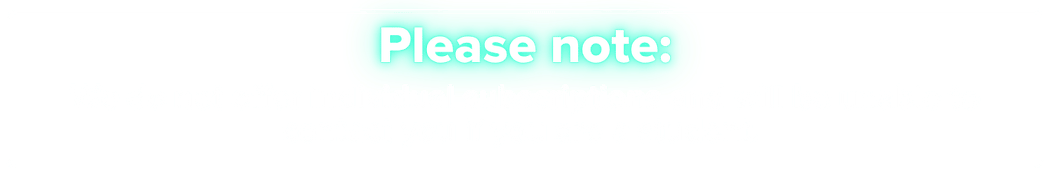 Please note: we do not offer individual subscriptions, and will be unable to contact you if you are a student