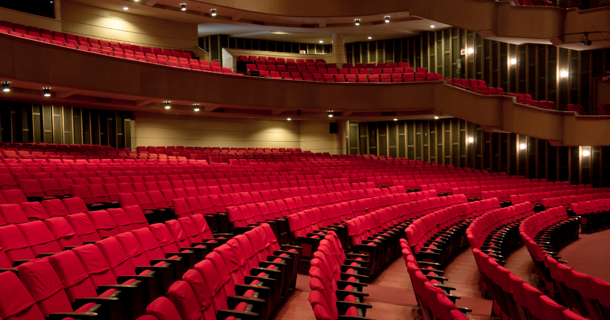 Image of seats in theatre auditorium 